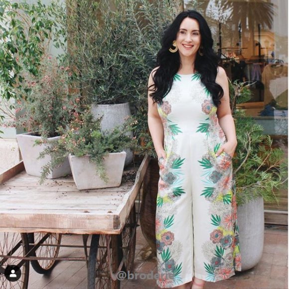 Anthropologie COREY LYNN CALTER BLOOME JUMPSUIT - Picture 2 of 7